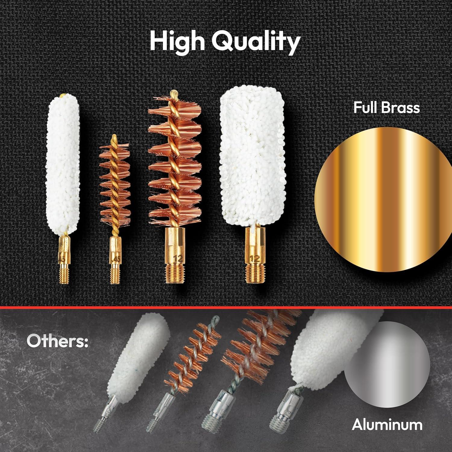 Kit de Limpieza de Armas GUNNIX - 36 Piezas en Funda Oxford