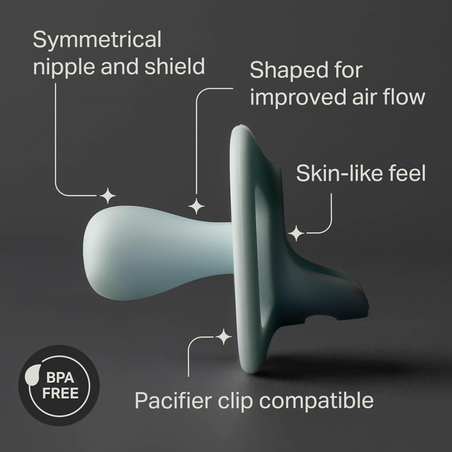 Chupete Ultra-Ligero Tommee Tippee 18-36m Silicona 4 Pzas