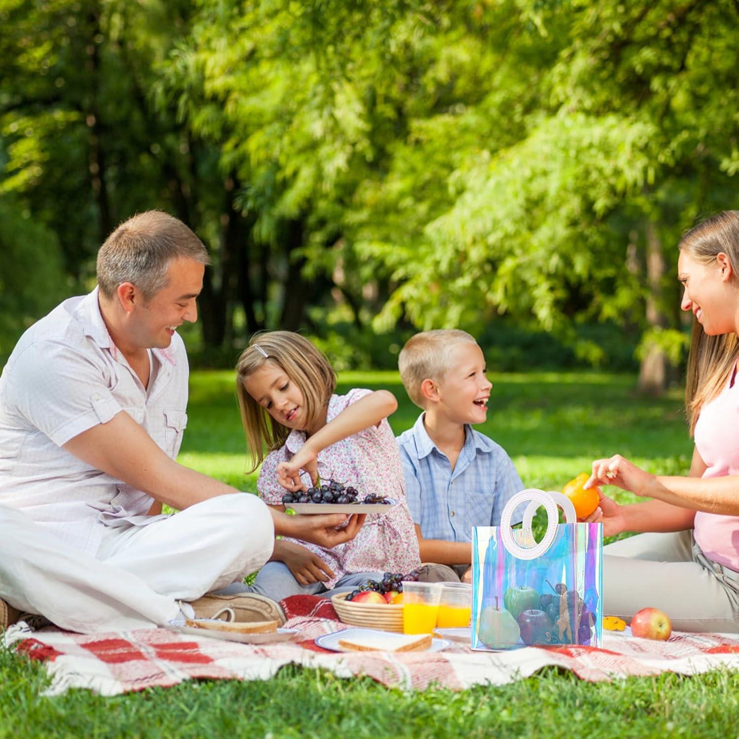 25 Bolsas de Regalo Holográficas MJOGGOTT 20x20x8 cm PVC