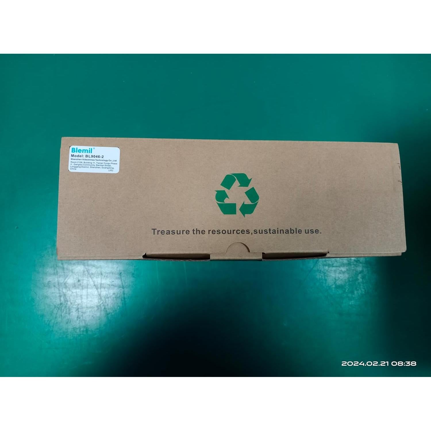 Monitor de Bebé Blemil BL9046-2 con 2 Cámaras y Pantalla 4.3''