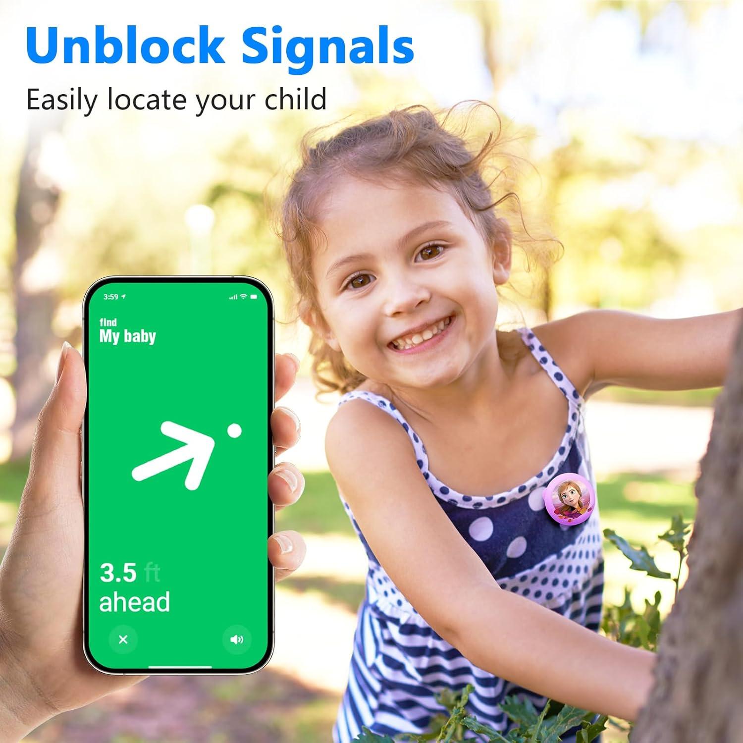 Funda Impermeable Oculta para AirTag Meleetoon - Paquete de 4