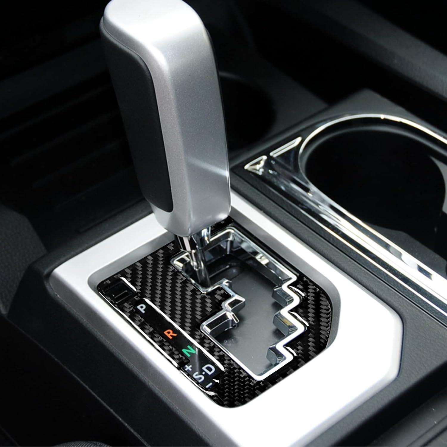 Sticker de Fibra de Carbono SUNJIKA para Consola Toyota Tundra 2014-2021