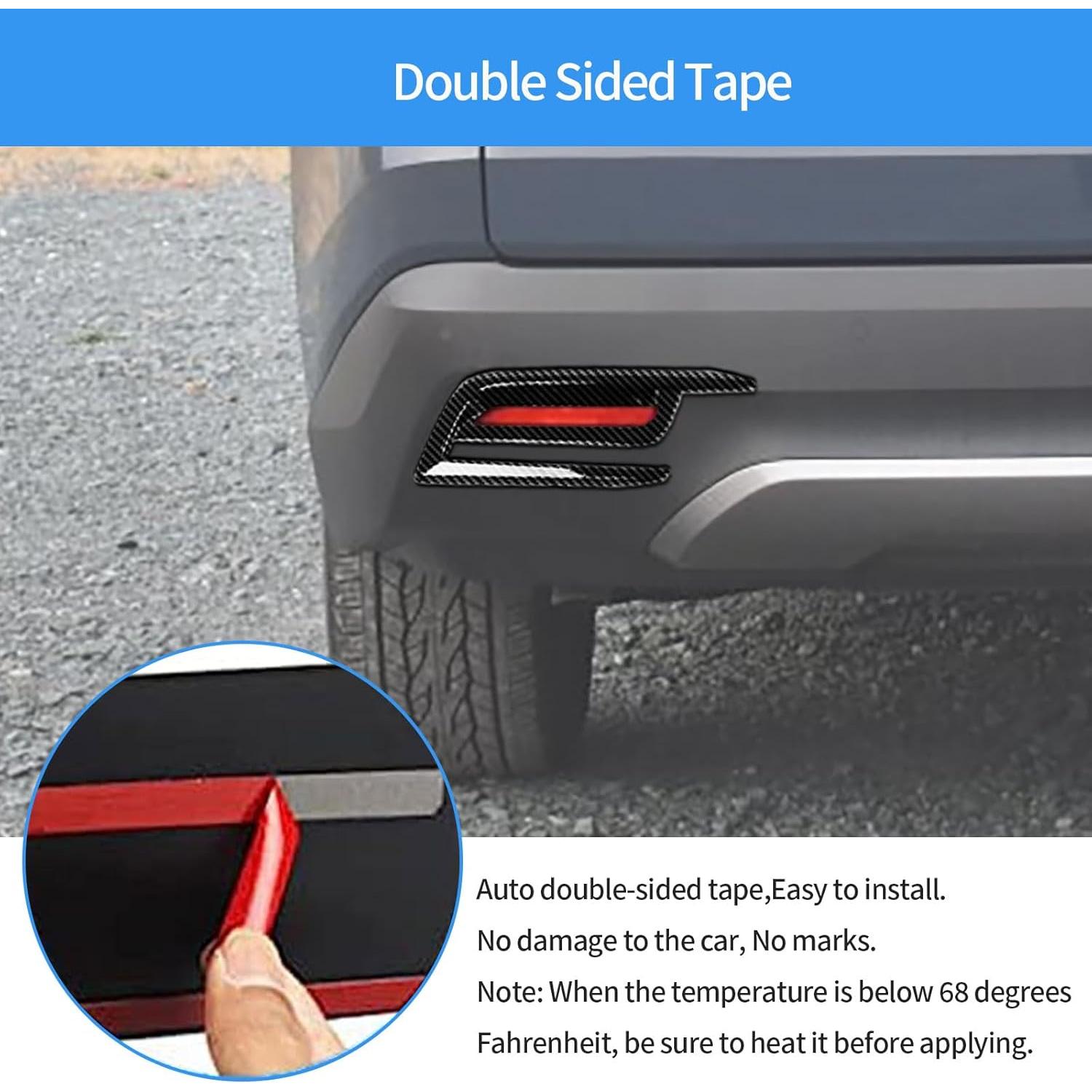 Cubierta de Lámpara de Niebla Toyota New Grand Highlander 2024-2025 - TUBAIZAI - ABS Fibra de Carbono - 2 Piezas