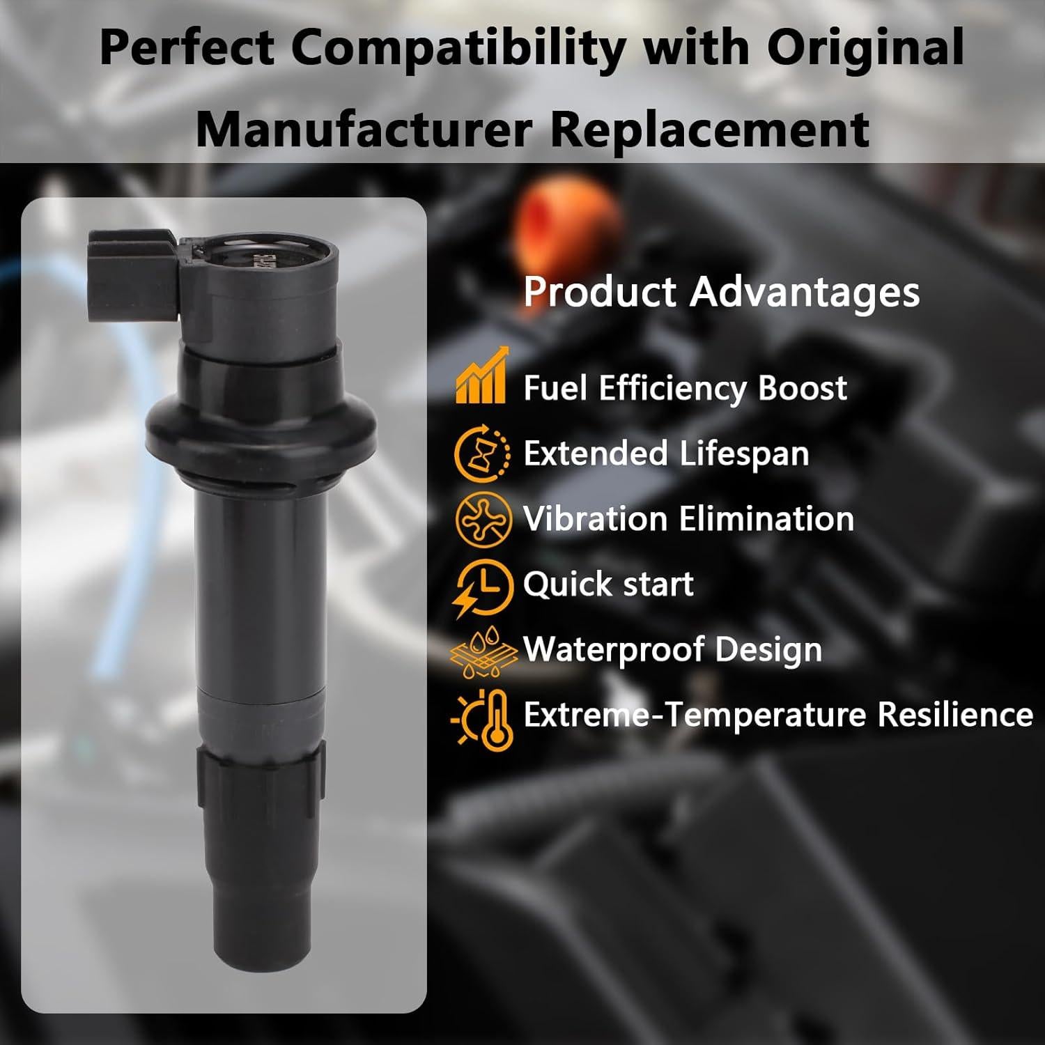 Bobina de Encendido Erovisch 5TA-82310-10-00 para Yamaha