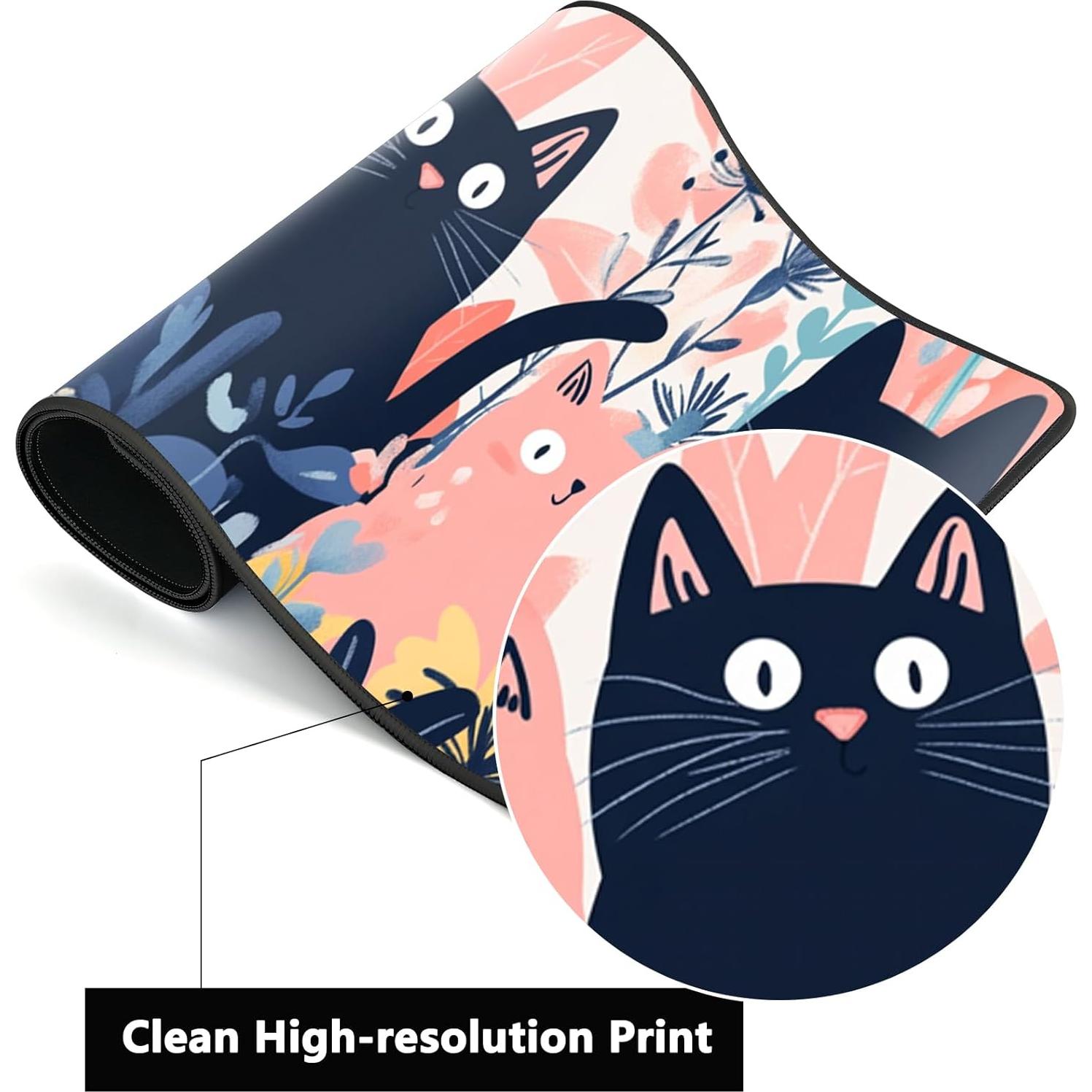 Alfombrilla de Ratón Grande Sagacitrix Beige 80x30cm Impermeable