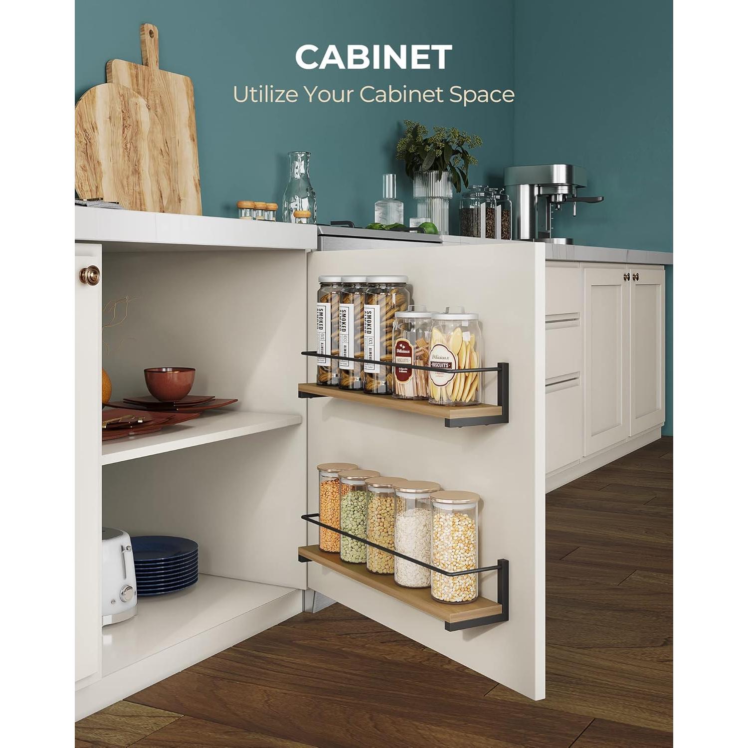 Estante de Especias OROPY Montado en Pared - Paquete de 2