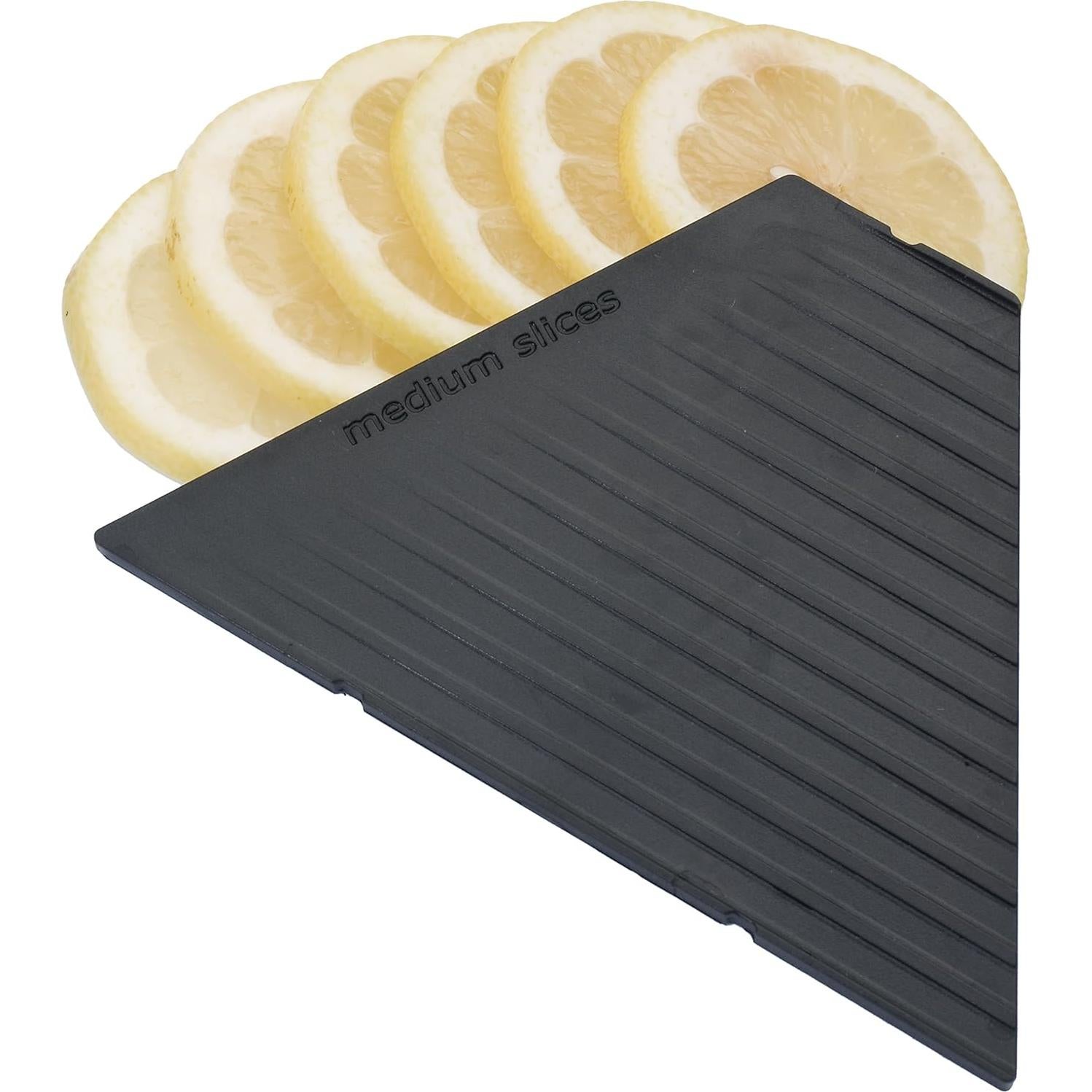 Mandolina Plegable Prepworks Negra con 3 Grosores de Corte