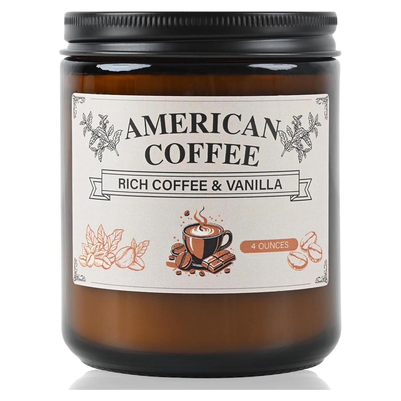 Vela Aromática de Soja Yushan - 113g Café Americano
