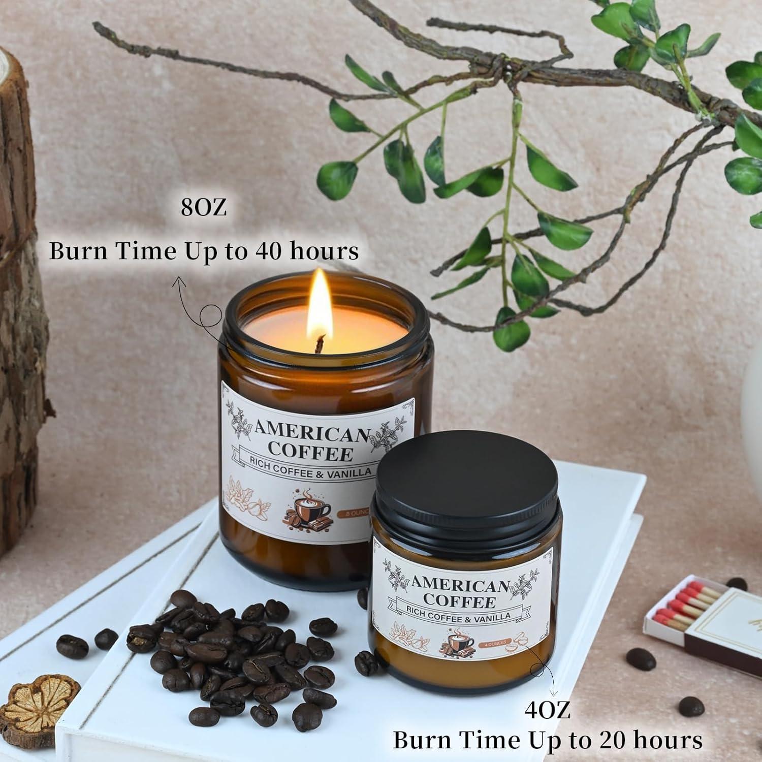 Vela Aromática de Soja Yushan - 113g Café Americano