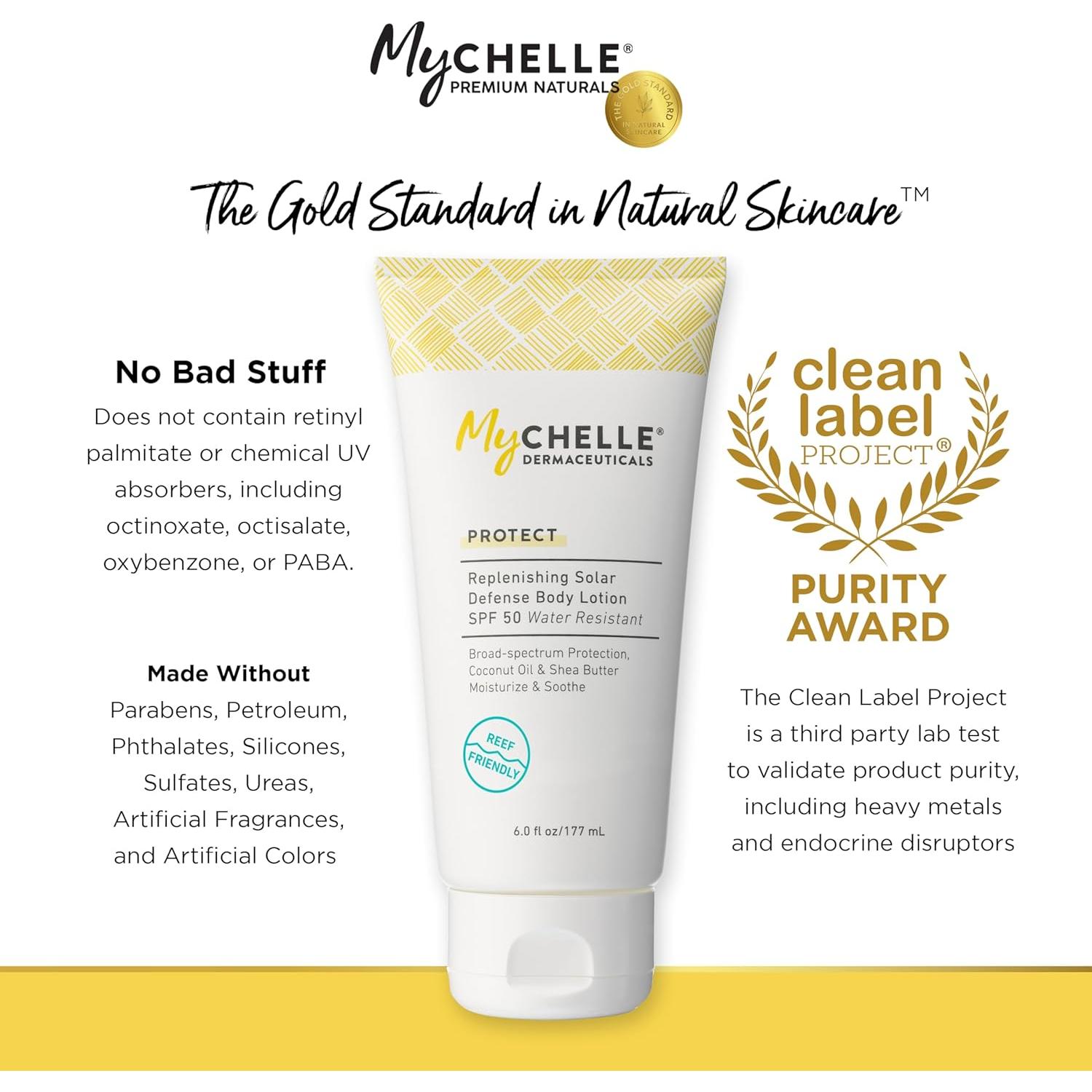 Loción Corporal Solar MyCHELLE SPF 50 - 177 ml Hidratante