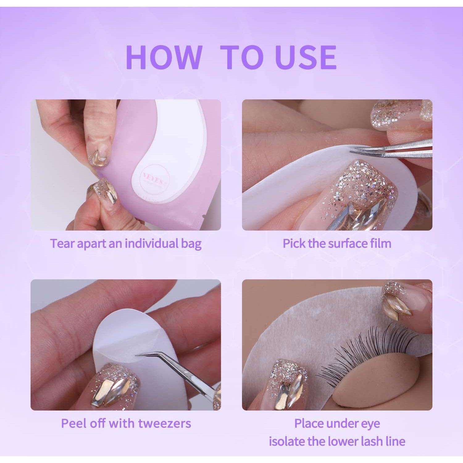 Parche Hidrogel para Ojos VEYES INC - 50 Pares Aloe Vera