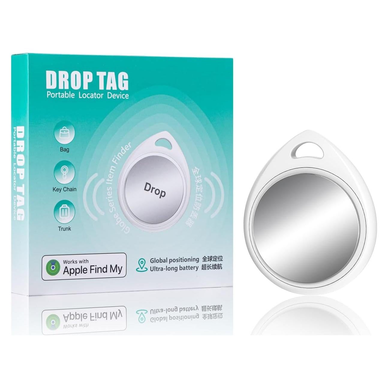 Etiqueta de Seguimiento Bluetooth BiYiQi BY-Air Tracker Blanca