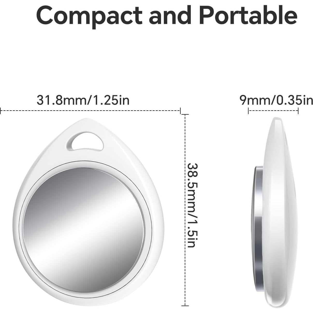 Etiqueta de Seguimiento Bluetooth BiYiQi BY-Air Tracker Blanca