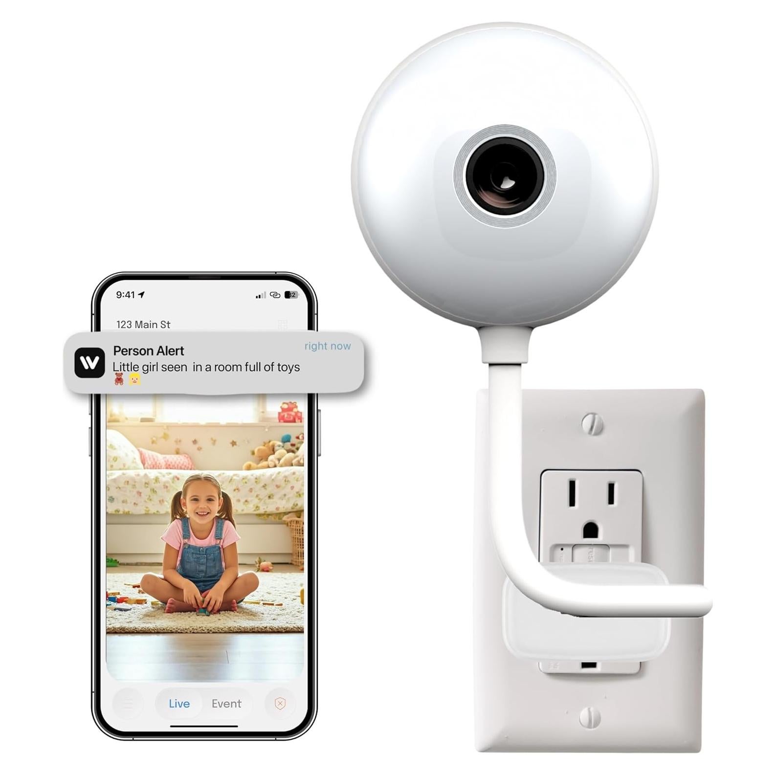 Cámara de Seguridad Interior Recmoment HL-10 2K WiFi AI