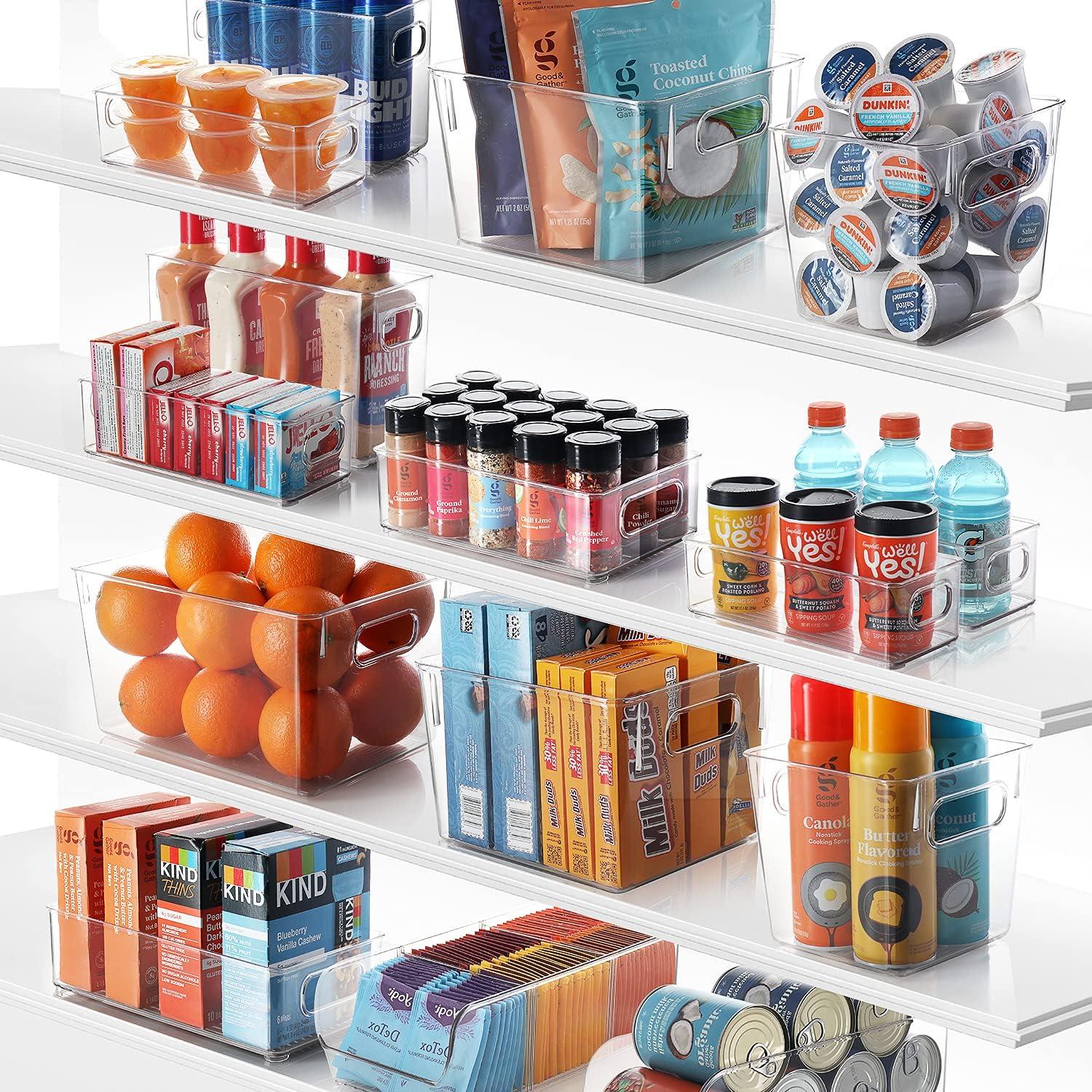 Contenedor Organizador StorageBud - Plástico Transparente 25.4x10.2cm