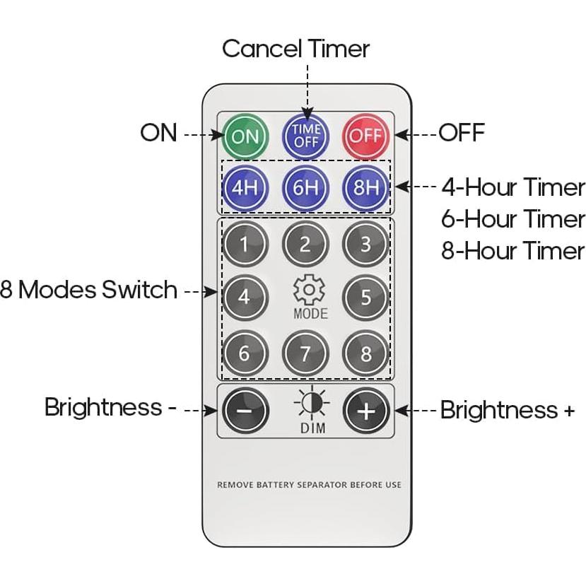 Luces de Cuerda Solares IC RGB 12m 100 LED IP67 Decorativas