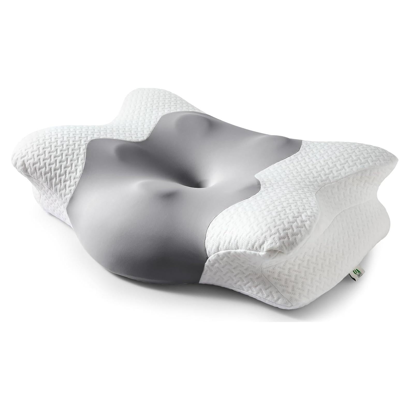 Almohada Ergonómica UIWOYI DXZT de Espuma Viscoelástica 1.6kg