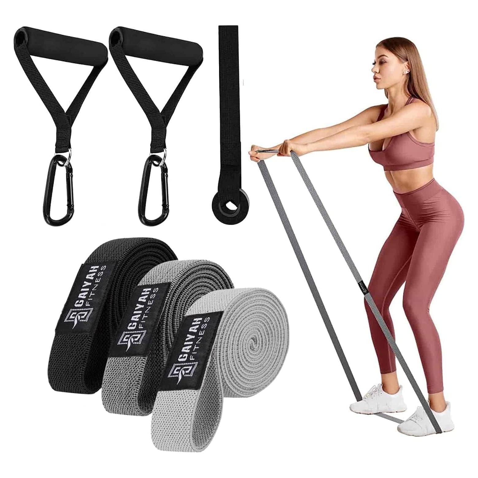 Conjunto de Bandas de Resistencia Largas GAIYAH FITNESS 36 kg