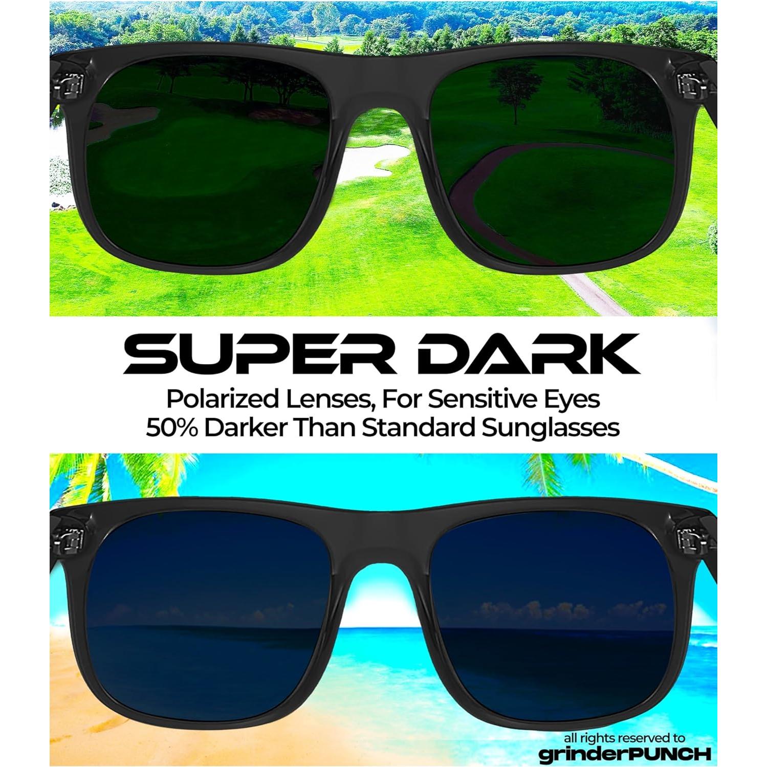 Gafas de Sol Oversized grinderPUNCH Ch08 para Hombre XL