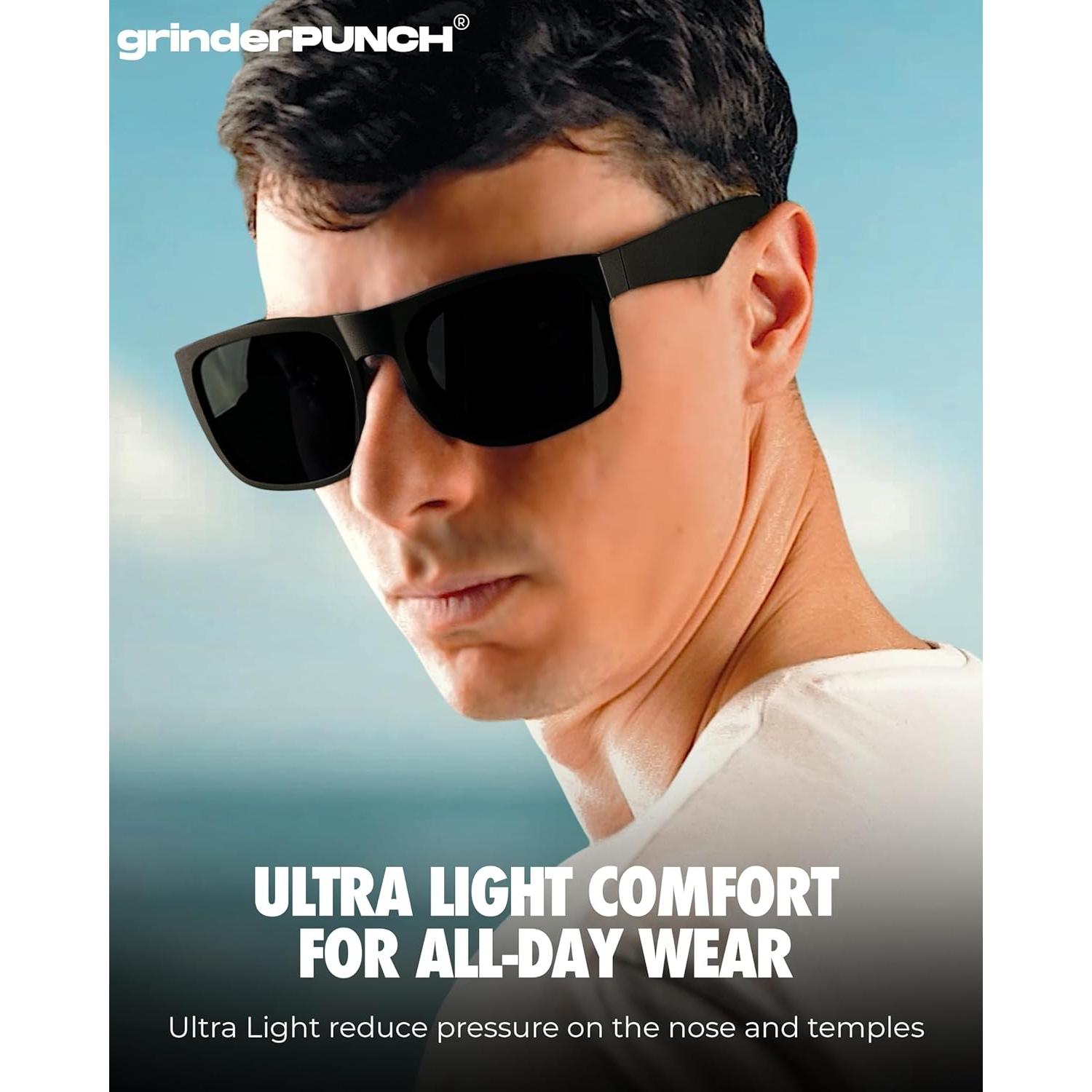 Gafas de Sol Oversized grinderPUNCH Ch08 para Hombre XL
