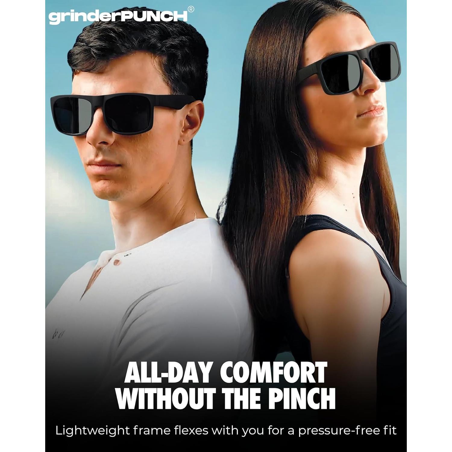 Gafas de Sol Oversized grinderPUNCH Ch08 para Hombre XL