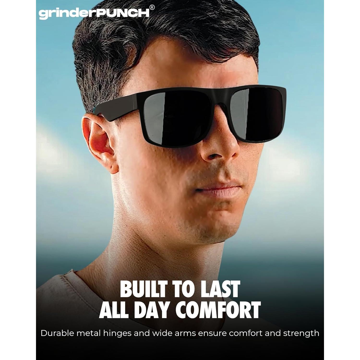 Gafas de Sol Oversized grinderPUNCH Ch08 para Hombre XL