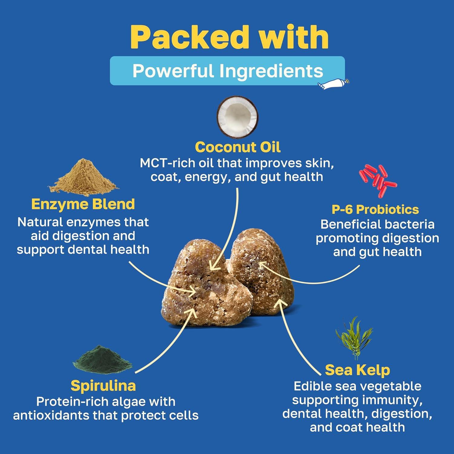 Suplemento Dental Happy Paws para Perros 100 Chews Menta