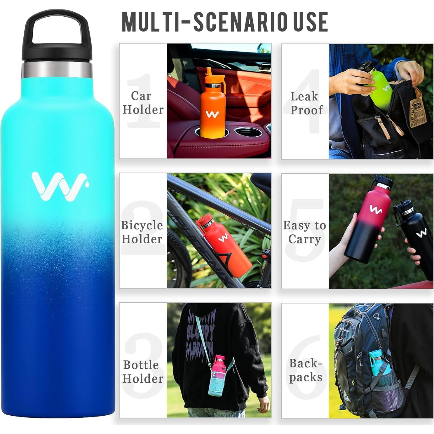 Botella de Agua Aislada Werewolves 620ml Acero Inoxidable