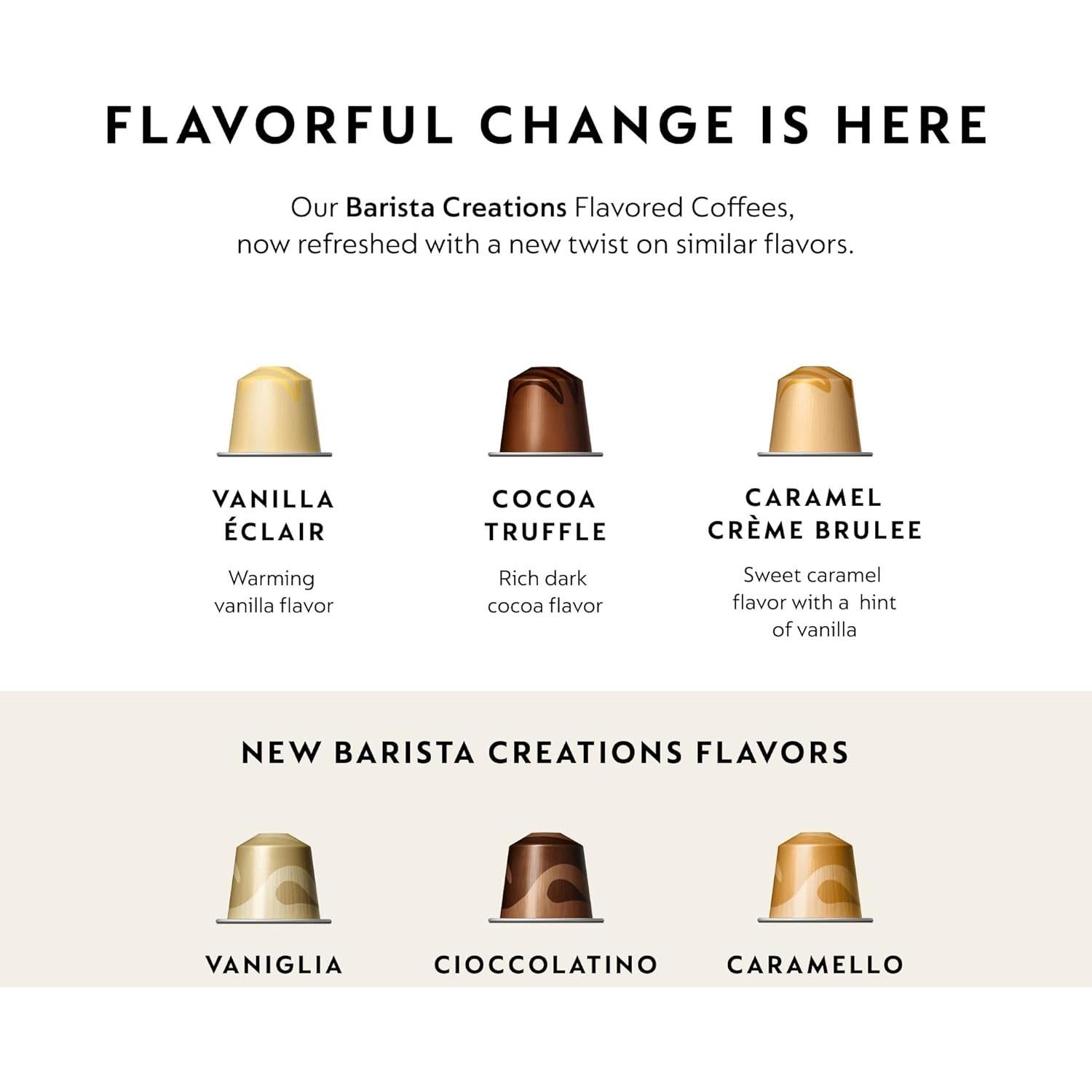 Cápsulas de Café Espresso Nespresso Original 100 Unidades Variedad