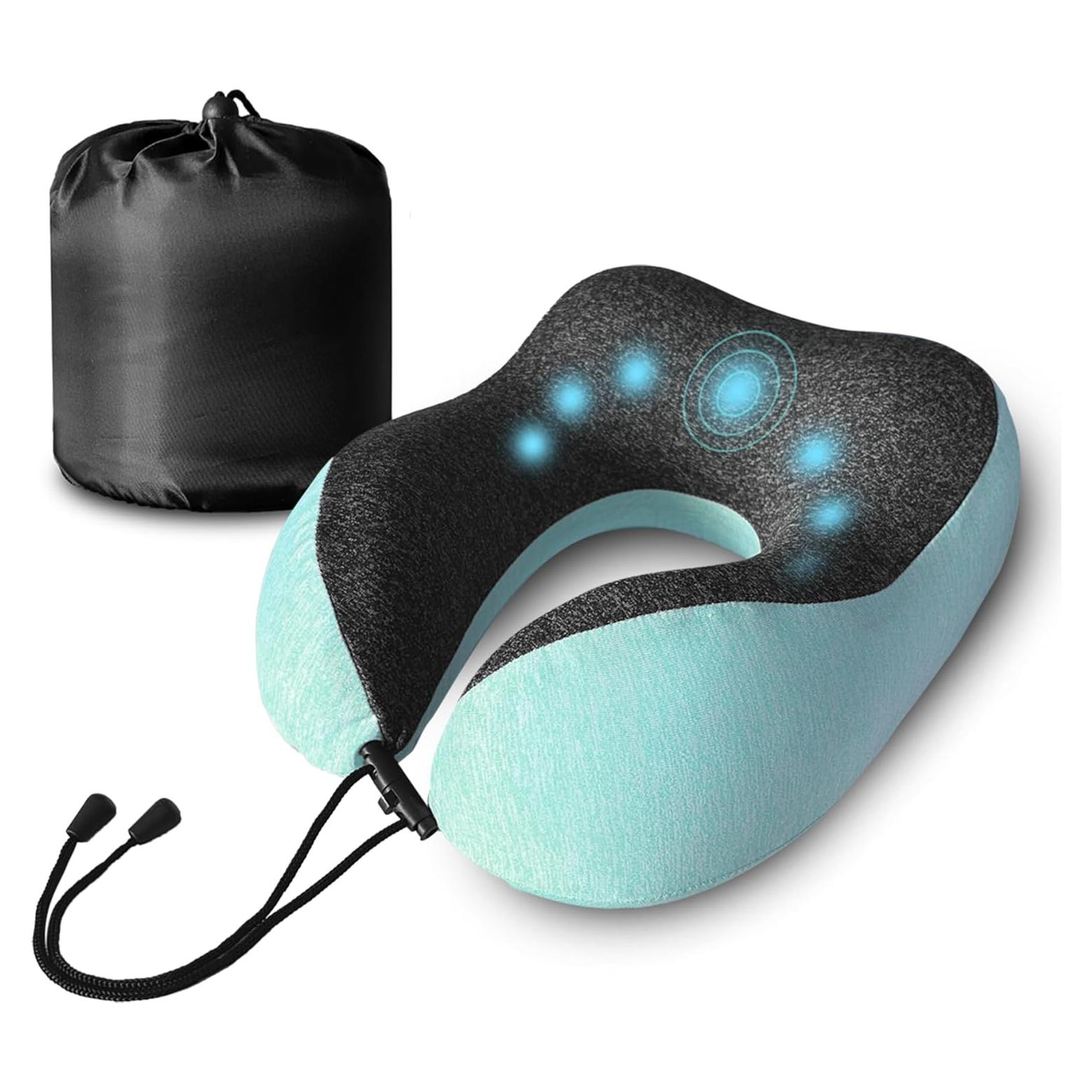 Almohada de Viaje Ergonómica ODT UK - Espuma Viscoelástica 260g