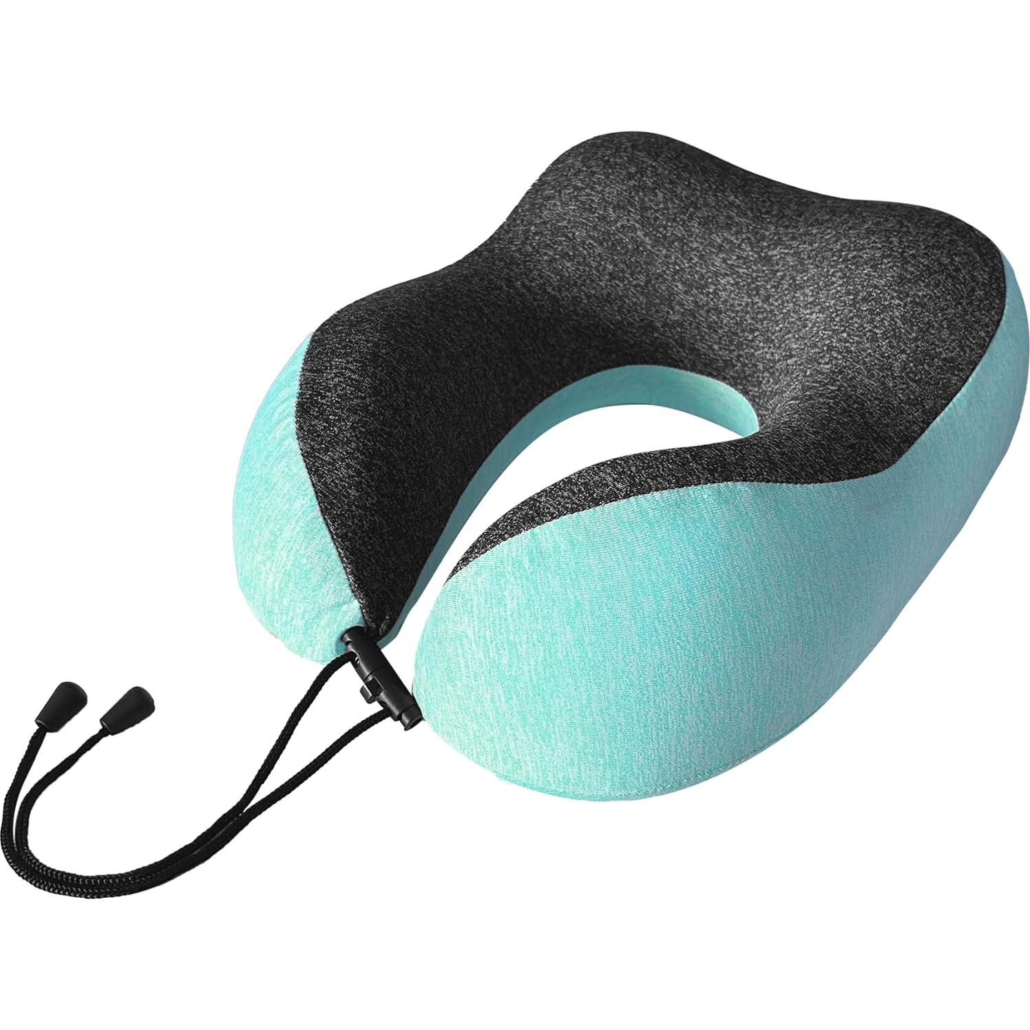 Almohada de Viaje Ergonómica ODT UK - Espuma Viscoelástica 260g