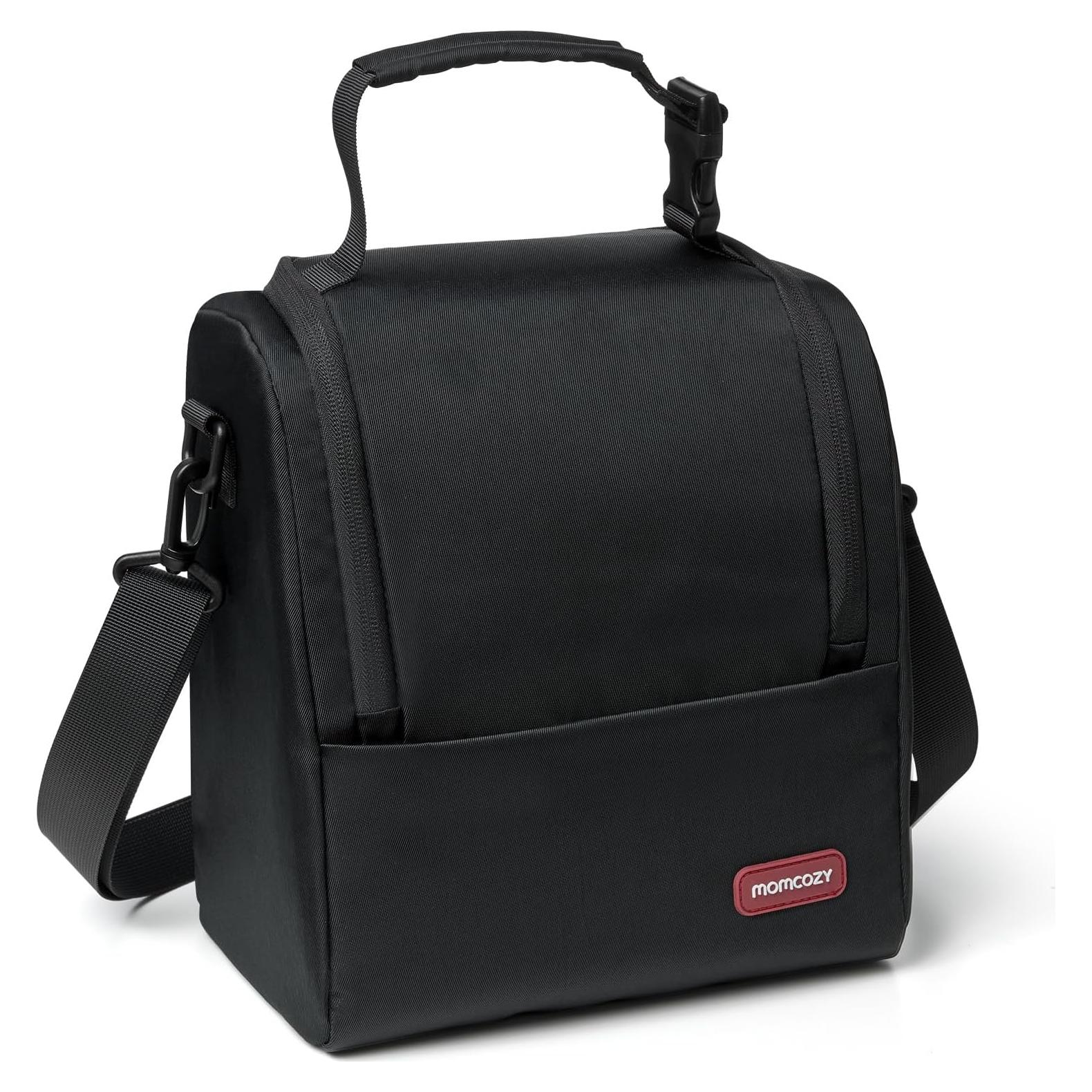 Bolsa de Enfriamiento de Leche Materna Momcozy Negra 6 Biberones