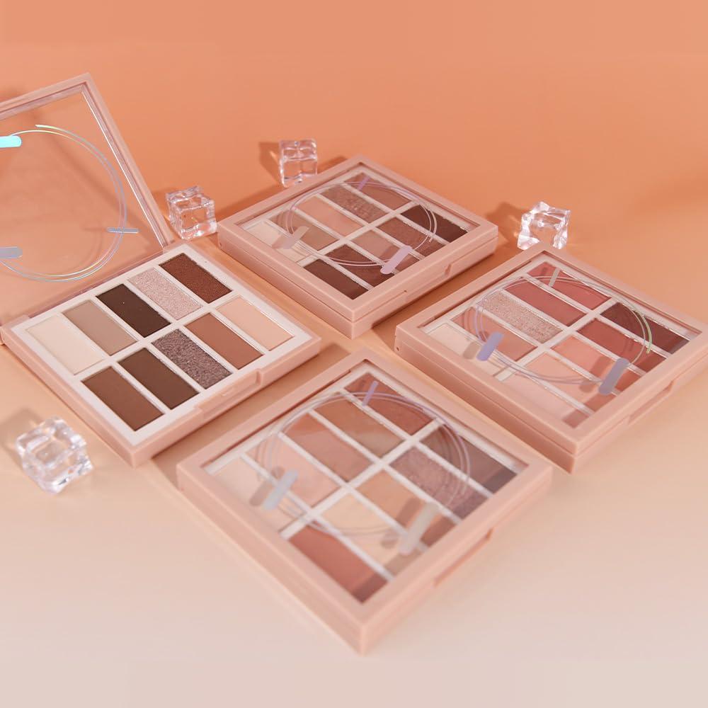 Paleta de Sombras de Ojos CAKAILA 10 Colores Mate y Brillante