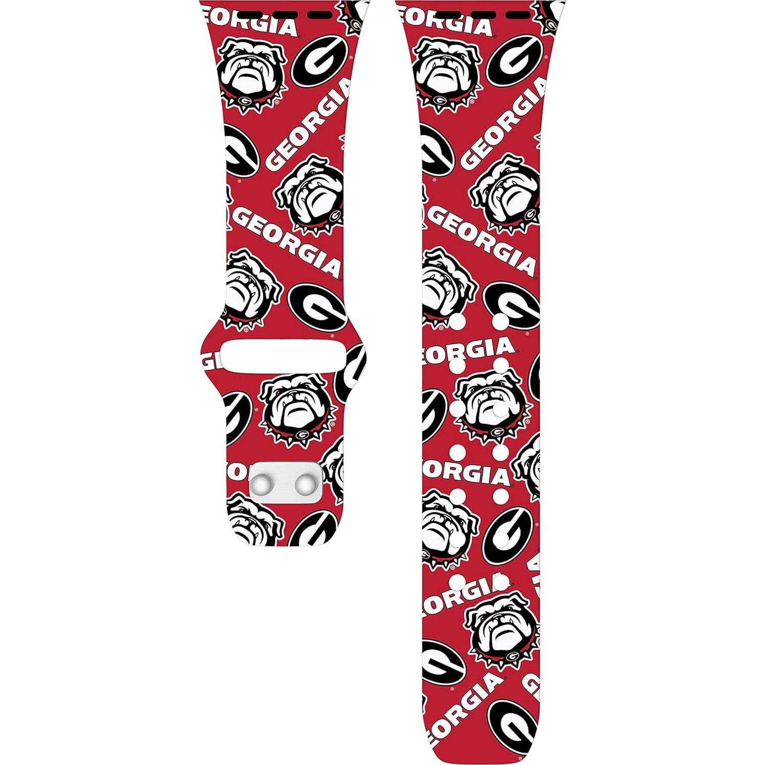 Banda Affinity Georgia Bulldogs para Apple Watch y AirPods