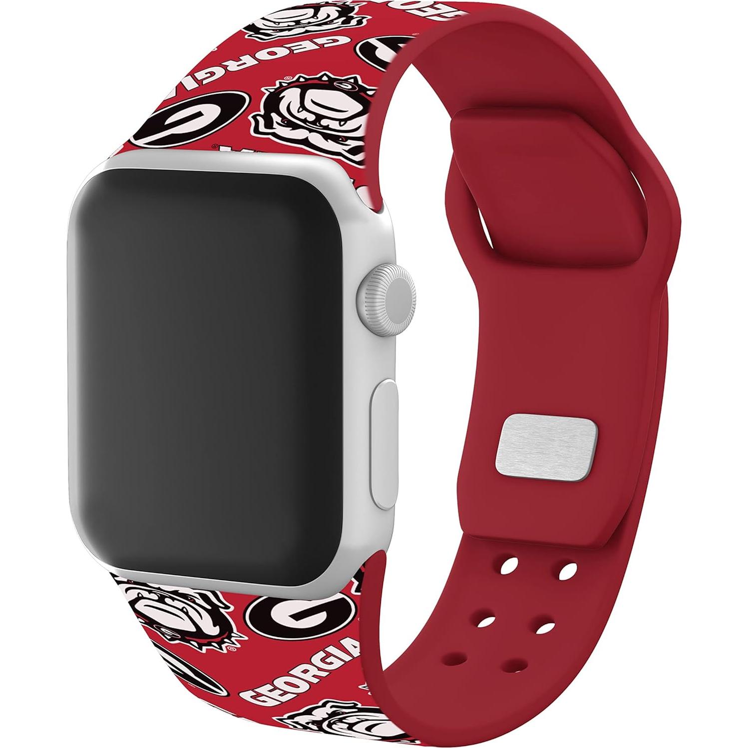Banda Affinity Georgia Bulldogs para Apple Watch y AirPods