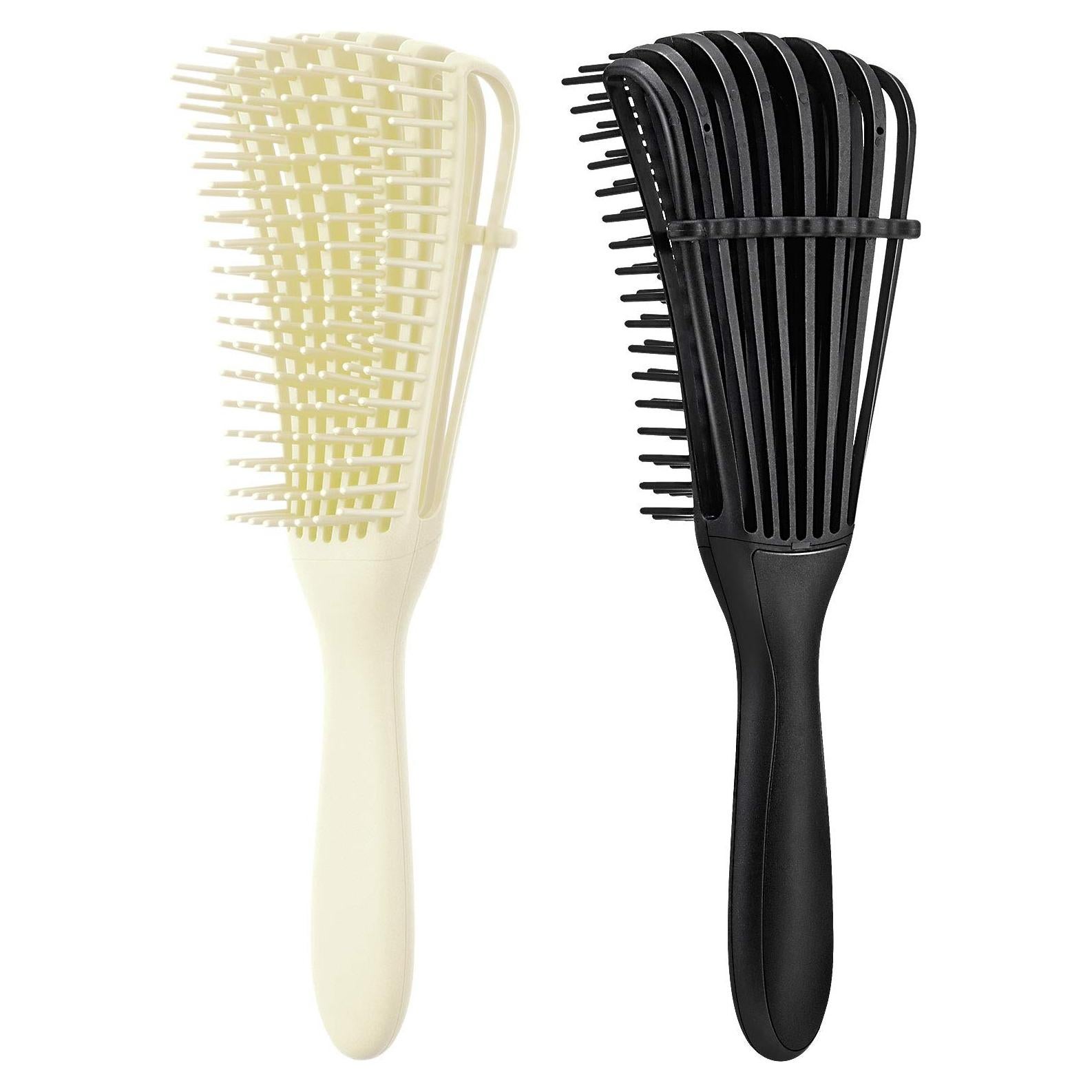 Cepillo Desenredante Boao para Cabello Afroamericano 2 Piezas