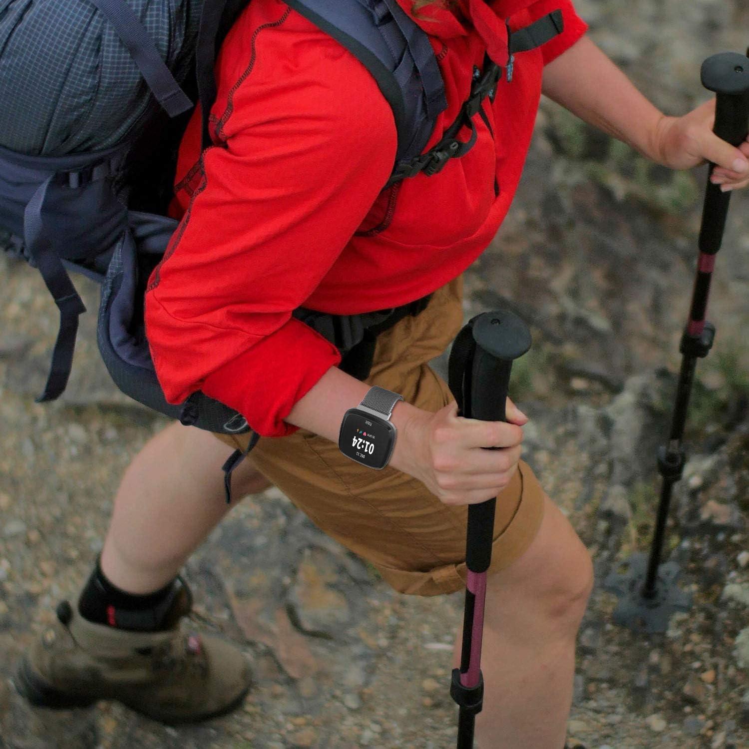 Banda Magnética Limque para Fitbit Versa Ajustable Metal