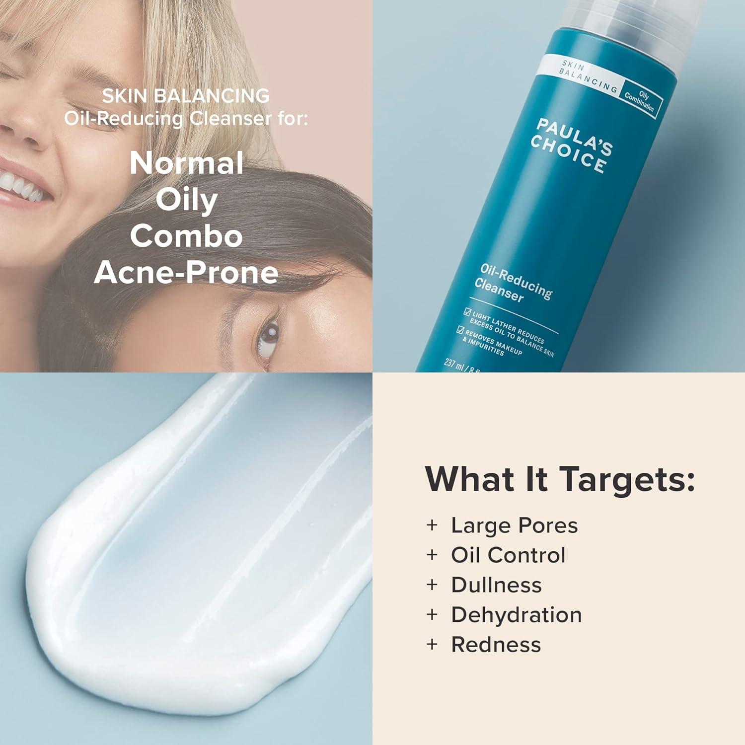 Limpiador Facial Paula's Choice 236 ml Piel Grasa Aloe Coco