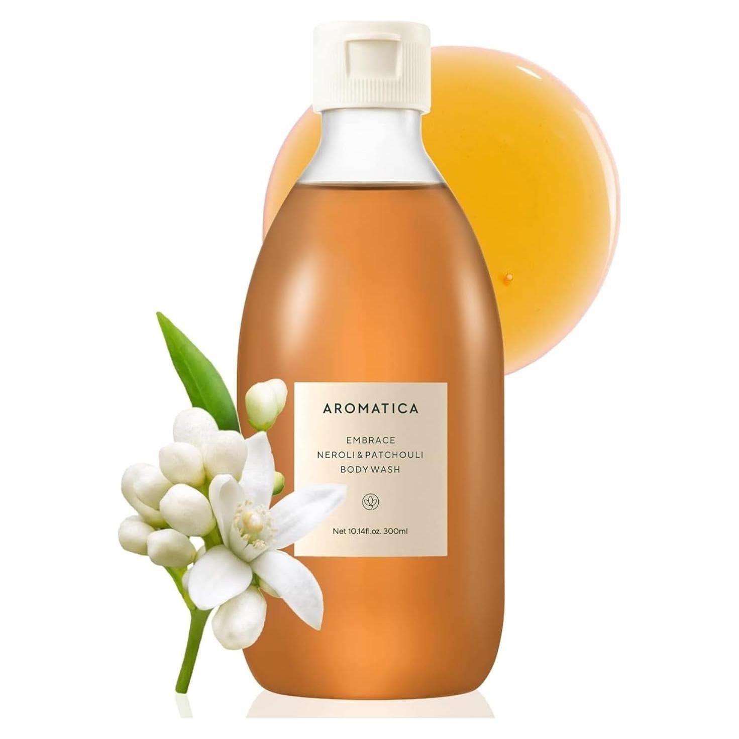 Gel de Ducha AROMATICA Embrace Neroli y Pachulí 300ml - Vegano