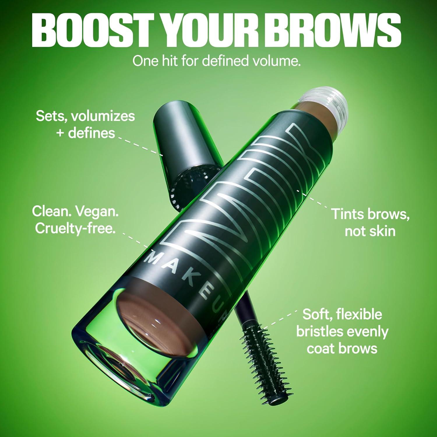 Tinte de Cejas Voluminizador KUSH Milk Makeup 4.5g Marrón Negro