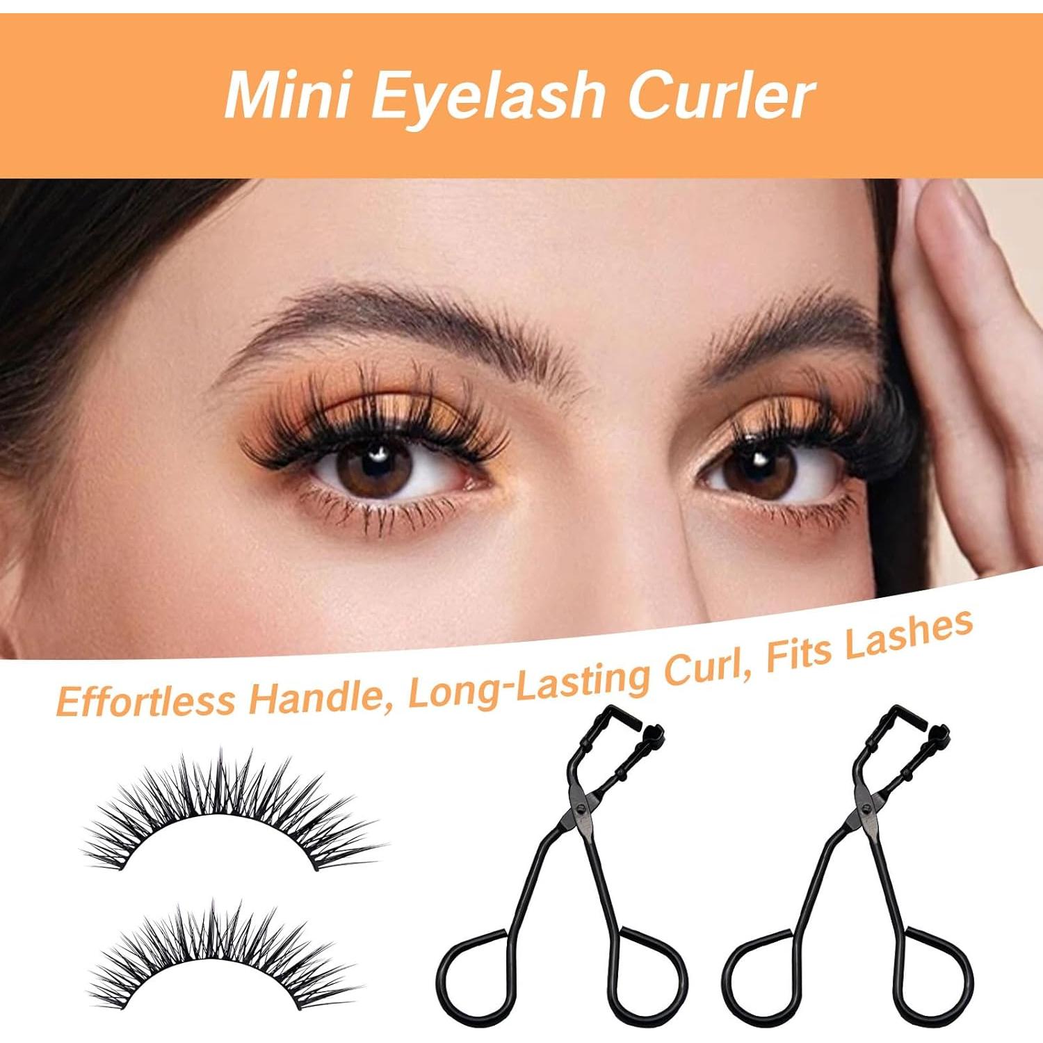 Rizador de Pestañas Mini YAFIYGI con Almohadillas de Silicona