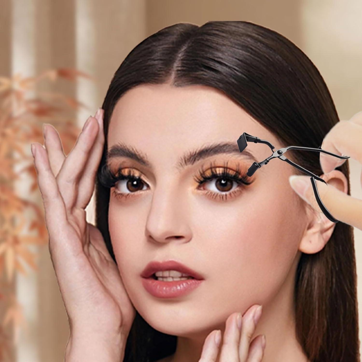 Rizador de Pestañas Mini YAFIYGI con Almohadillas de Silicona