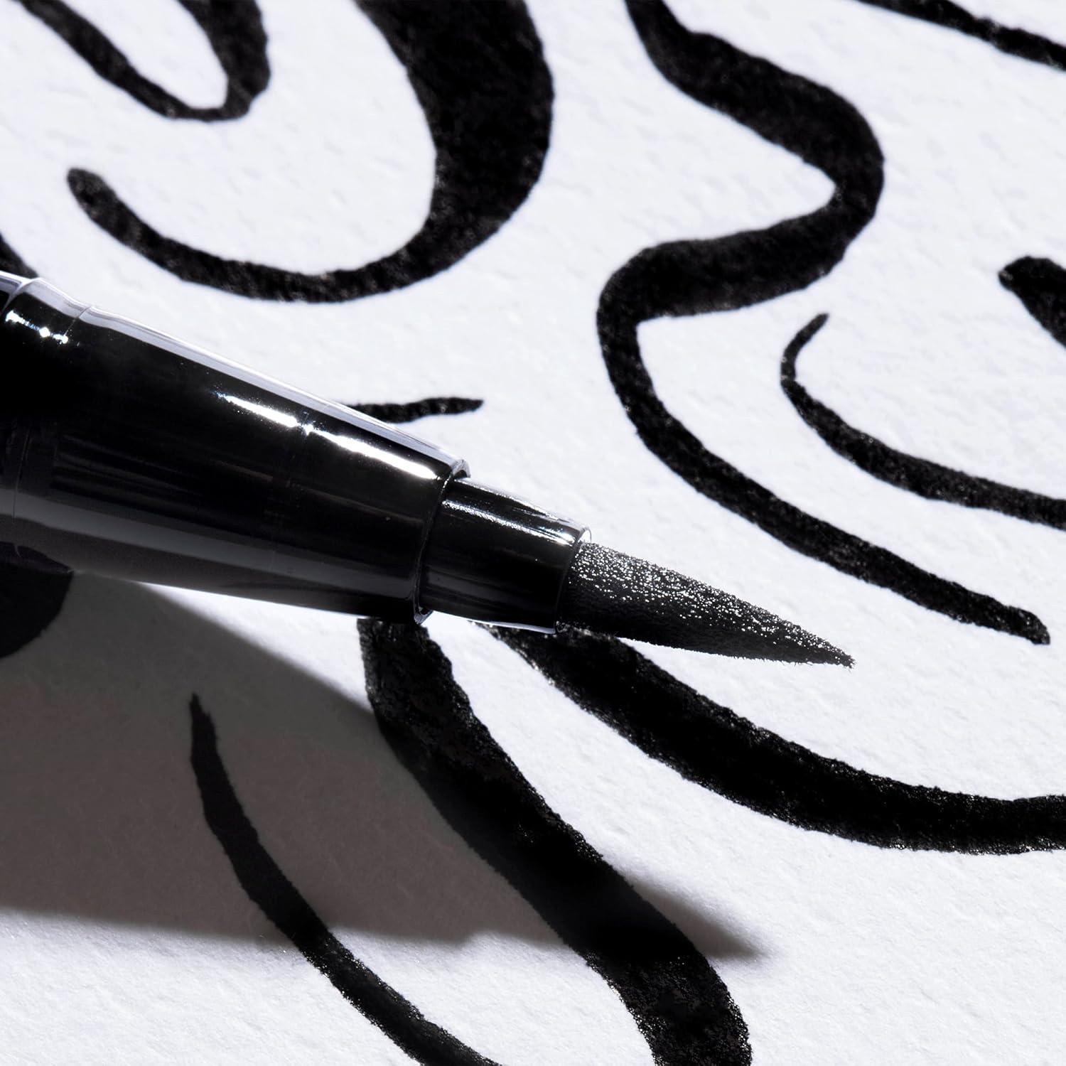 Eyeliner Líquido Milani The Tank Negro Impermeable 12 Horas