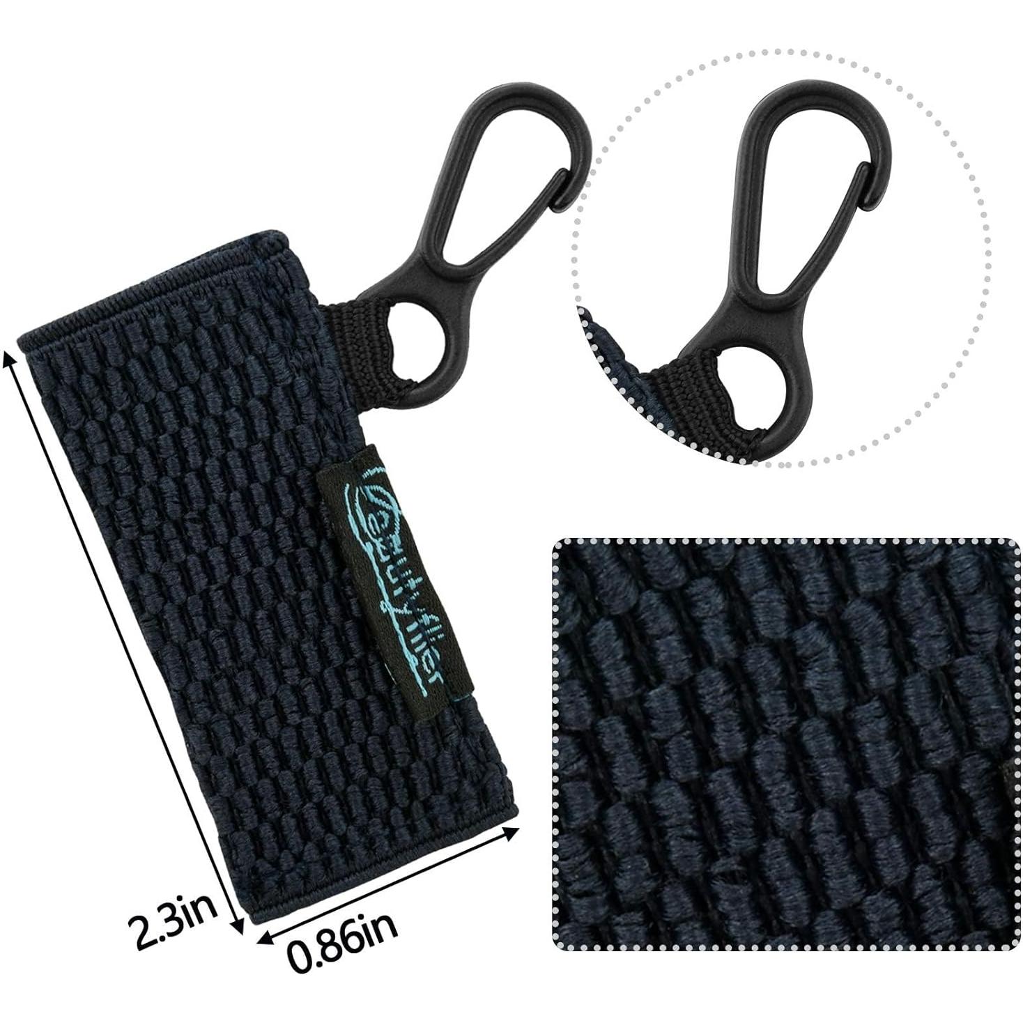 Soporte de Bálsamo Labial Beautyflier Negro 5 Piezas