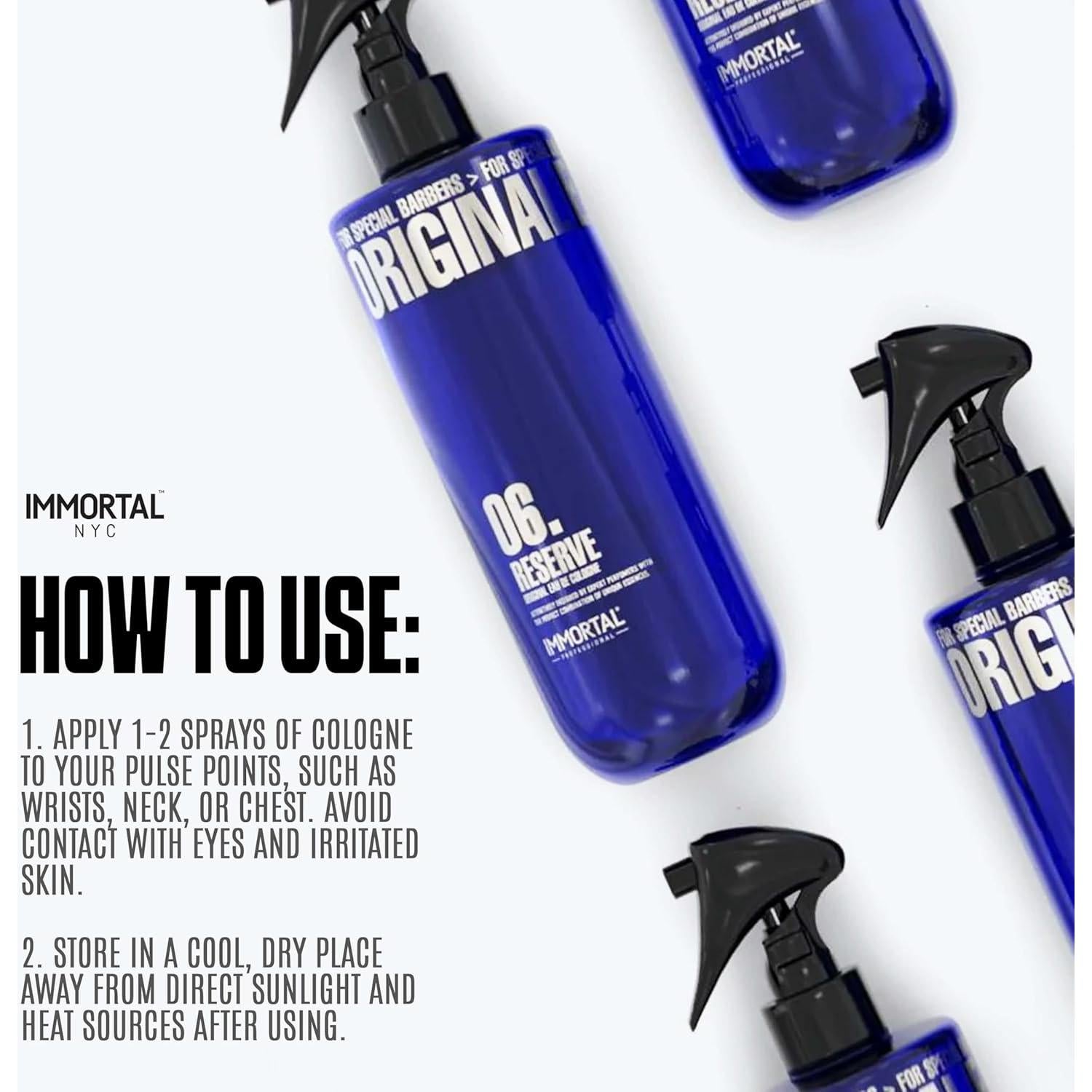 Spray After Shave Reserva Inmortal NYC 06 - 482.8 ml - Hombre