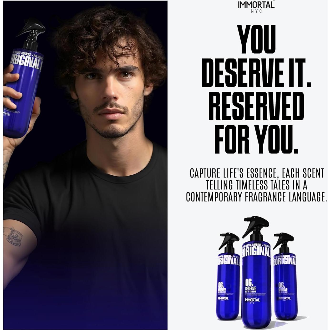 Spray After Shave Reserva Inmortal NYC 06 - 482.8 ml - Hombre