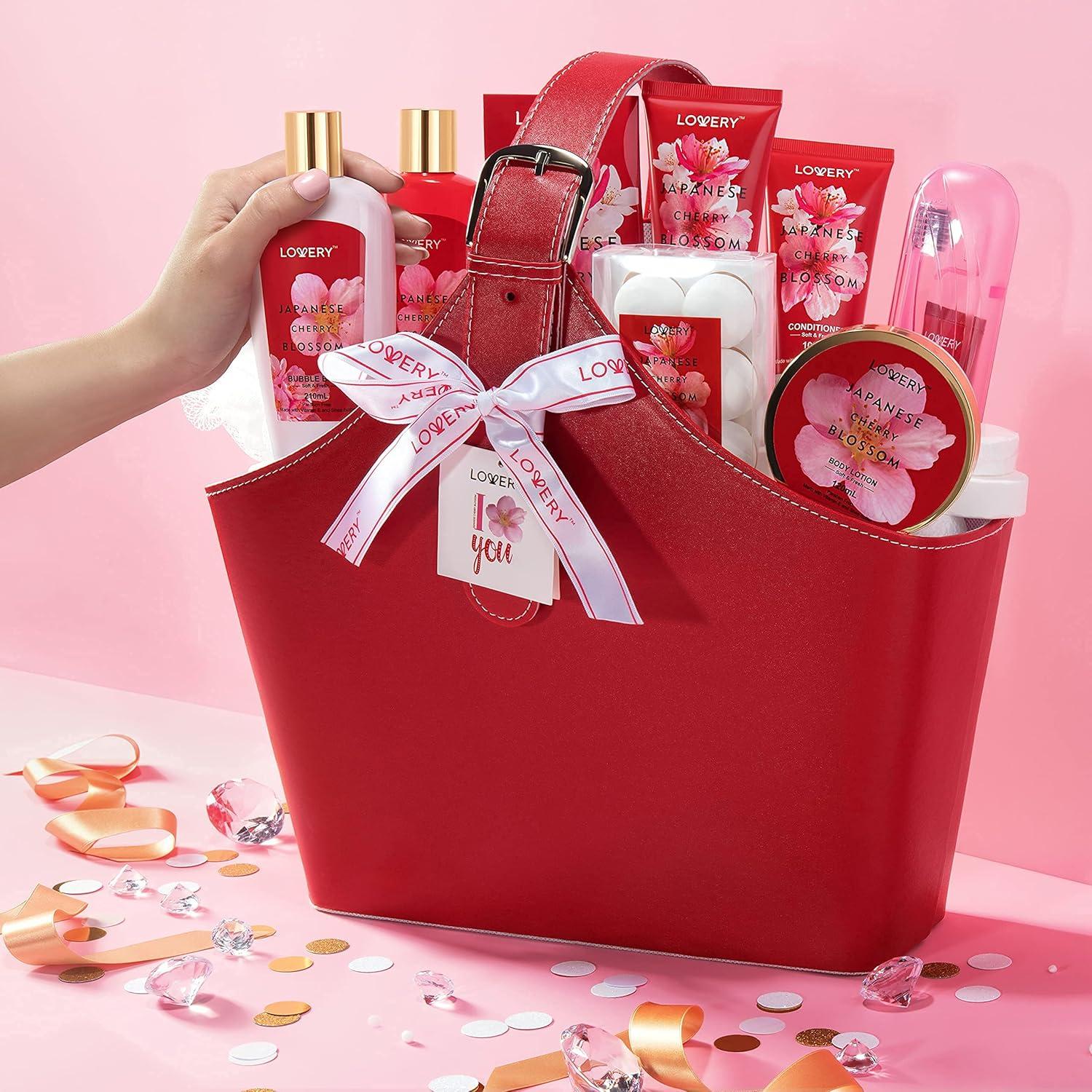 Juego de Spa en Casa Lovery 25 Piezas Flor de Cerezo