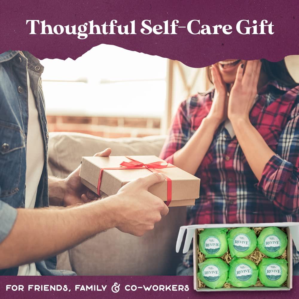 Set de 6 Bombas de Baño Eucalipto Menta Purple Canyon