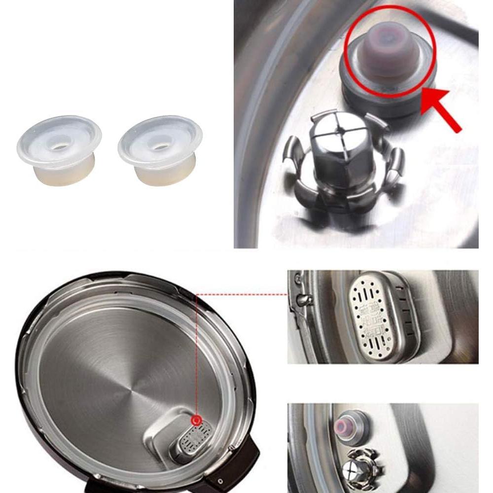 Anillo de Sellado de Silicona Newkiton 6QT Paquete de 3