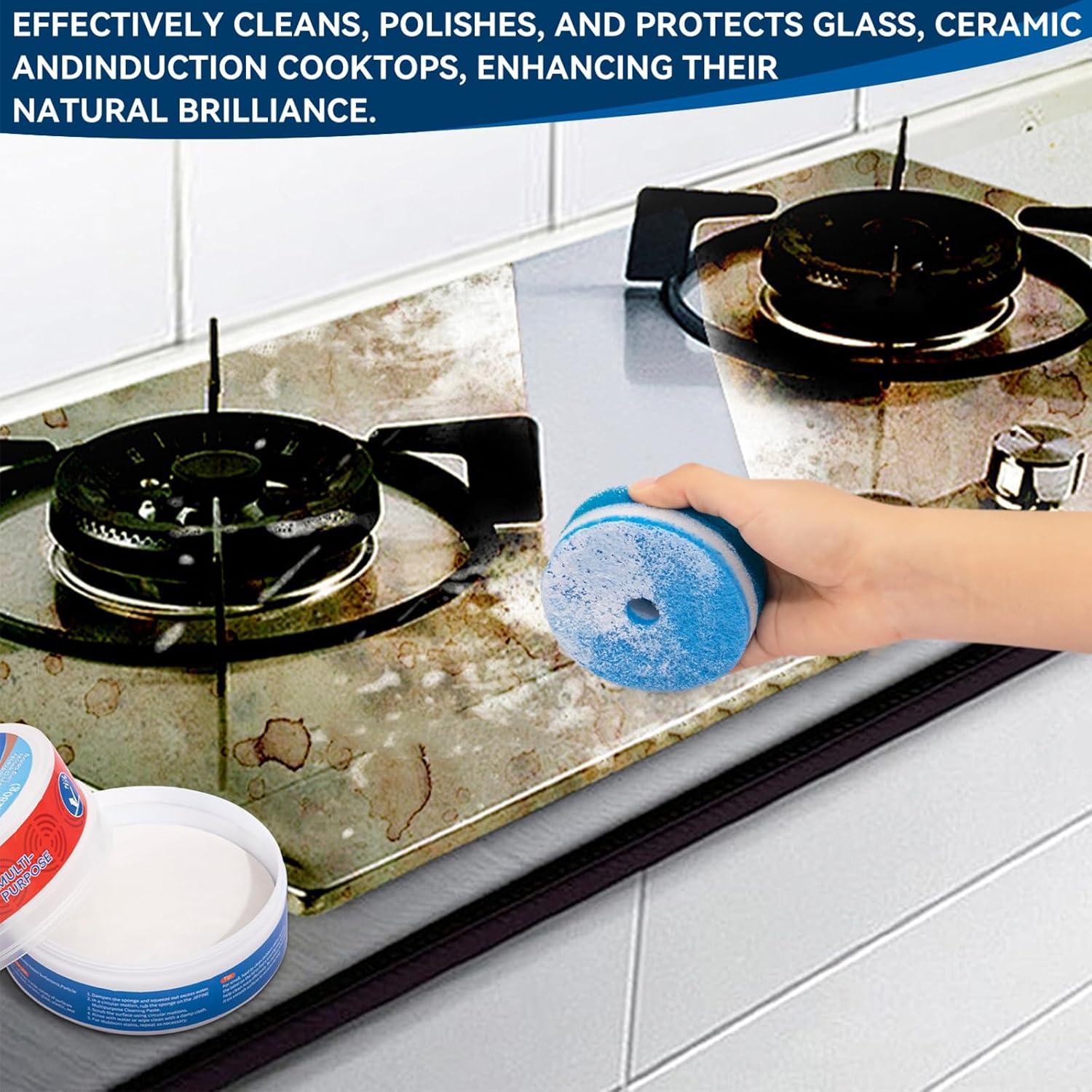 Limpiador de Cocina Jiffine 2 Botellas 283.5 g - Vidrio Brillante